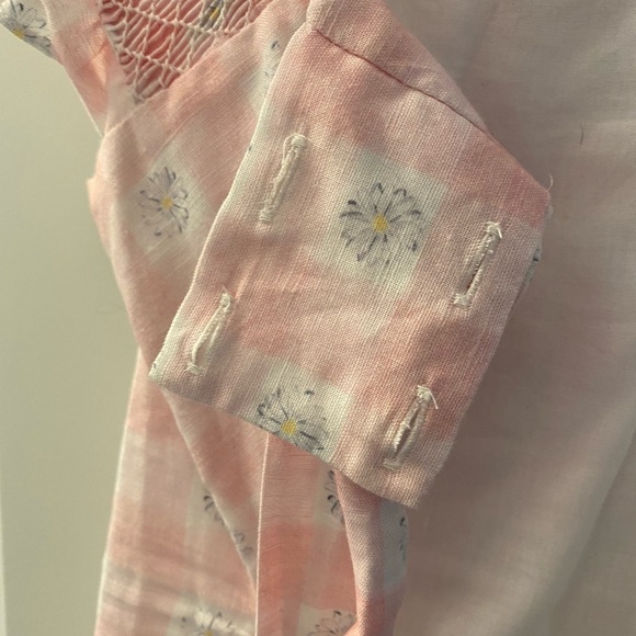 Dondolo for Loveshackfancy Women's Daisy Love Short Dress - Pink size xs. - Picture 11 of 11